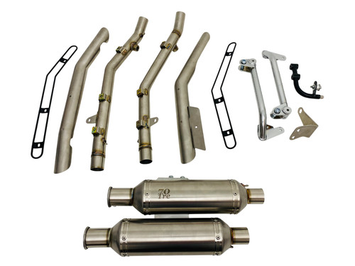Kit scarico guzzi arrow - kit,